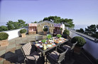 Terrasse mit Meerblick und viel Platz