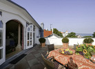 Terrasse mit Meerblick und viel Platz