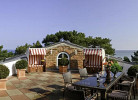 Terrasse mit Meerblick und viel Platz