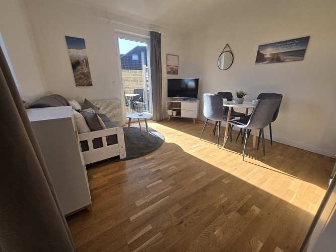 Wohnzimmer mit Essecke