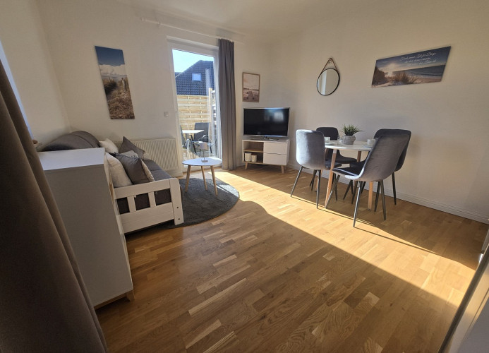 Wohnzimmer mit Essecke
